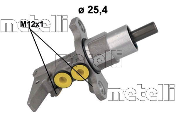 Главный тормозной цилиндр METELLI 05-1257
