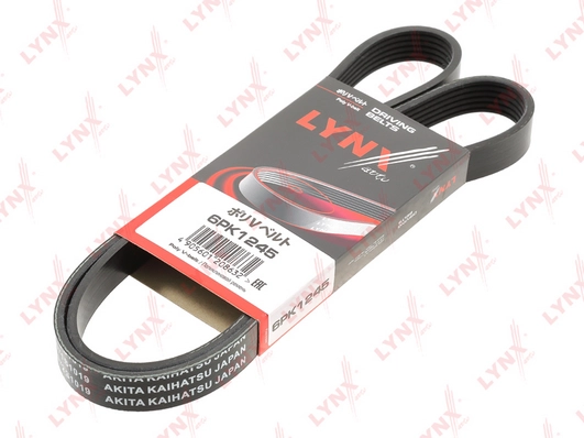 Ремень ручейковый LYNXAUTO 6PK1245