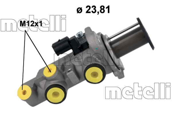 Главный тормозной цилиндр METELLI 05-1250