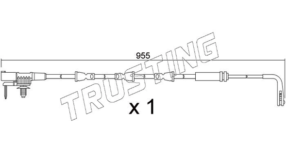 Датчик износа тормозных колодок TRUSTING SU.396