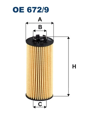 Фильтр масляный FILTRON OE672/9