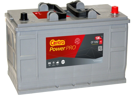 Стартерная аккумуляторная батарея CENTRA CF1202
