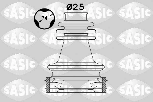 Пыльник шруса SASIC 1904048