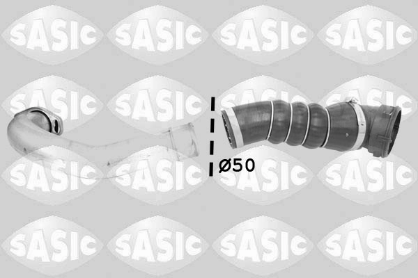 Патрубок нагнетаемого воздуха турбины SASIC 3336298
