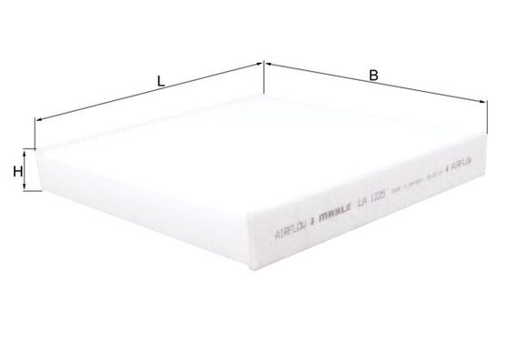 Cabin filter MAHLE/KNECHT LA1225