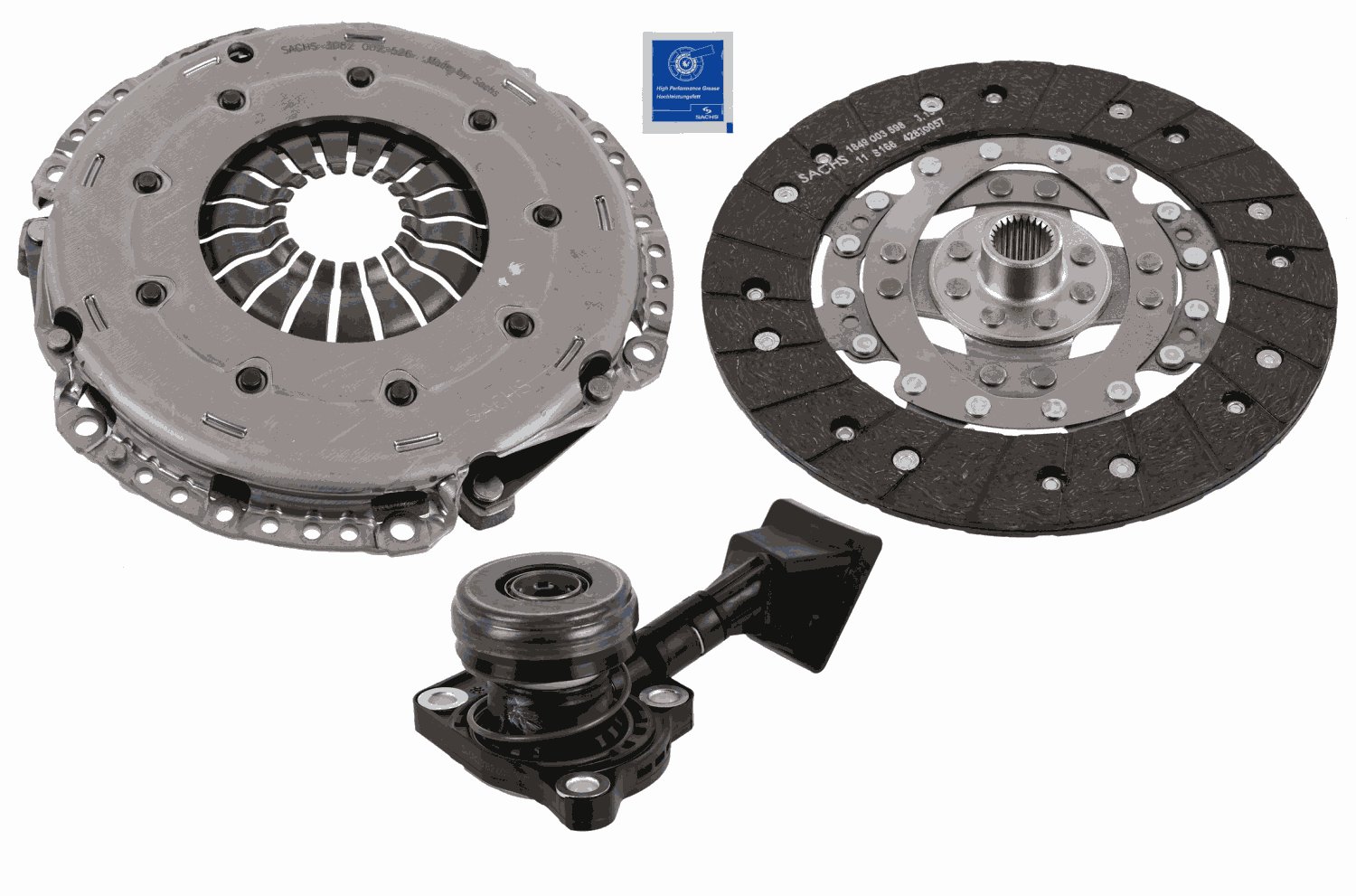 Sachs clutch kit xtend plus csc SACHS 3000 990 455