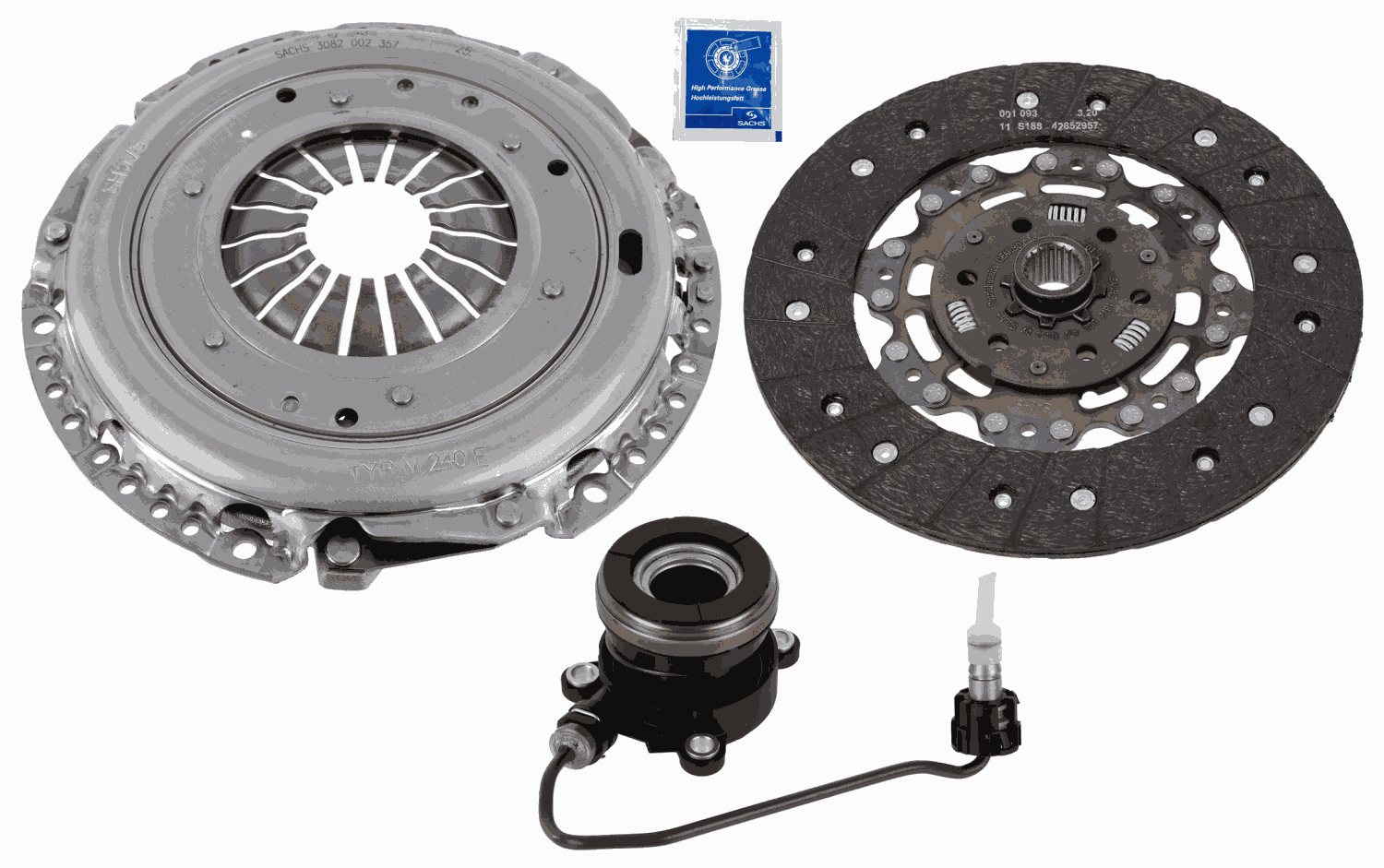 Sachs clutch kit xtend plus csc SACHS 3000 990 533