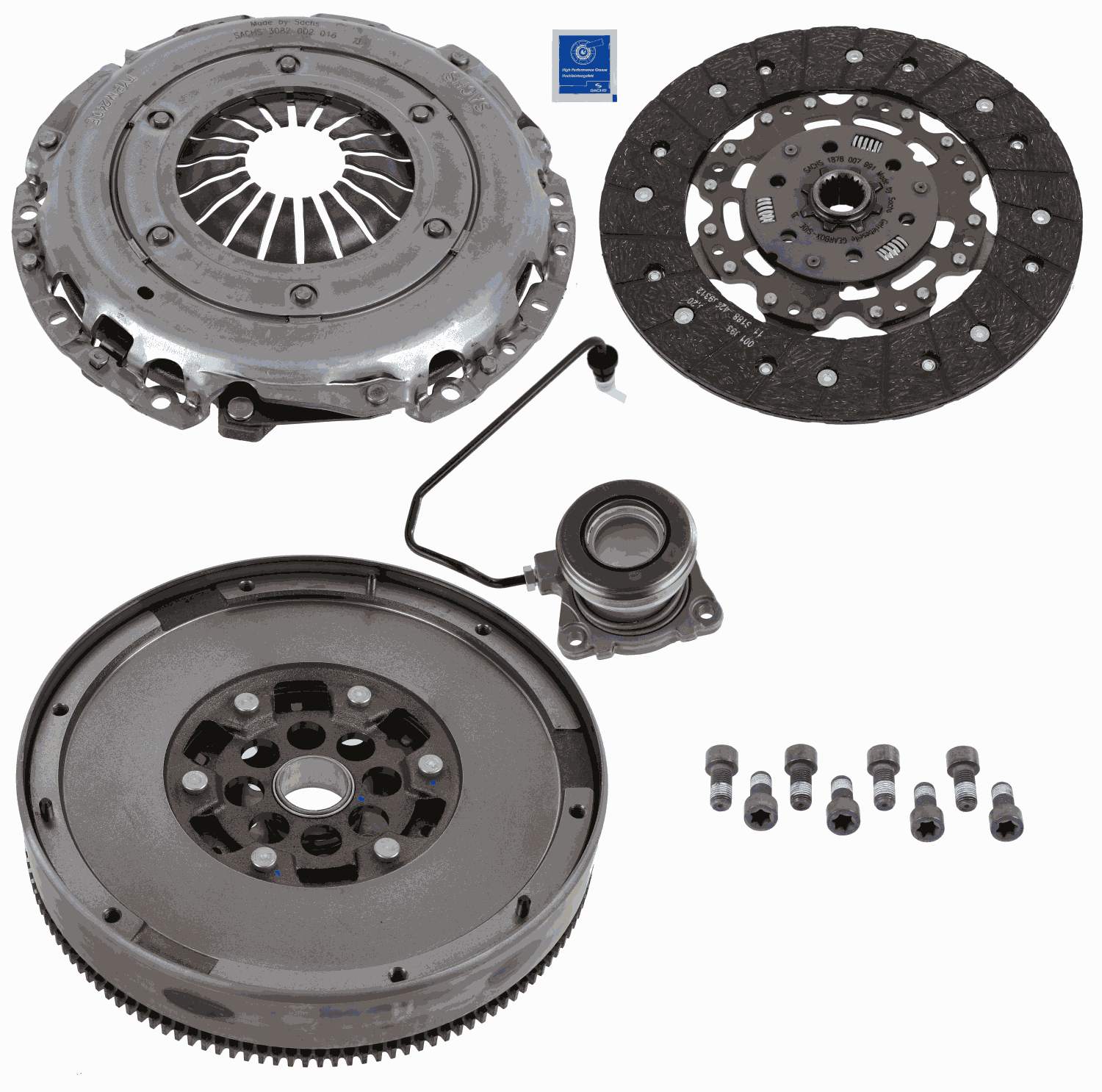 Sachs clutch zms kit xtend plus csc SACHS 2290 601 135