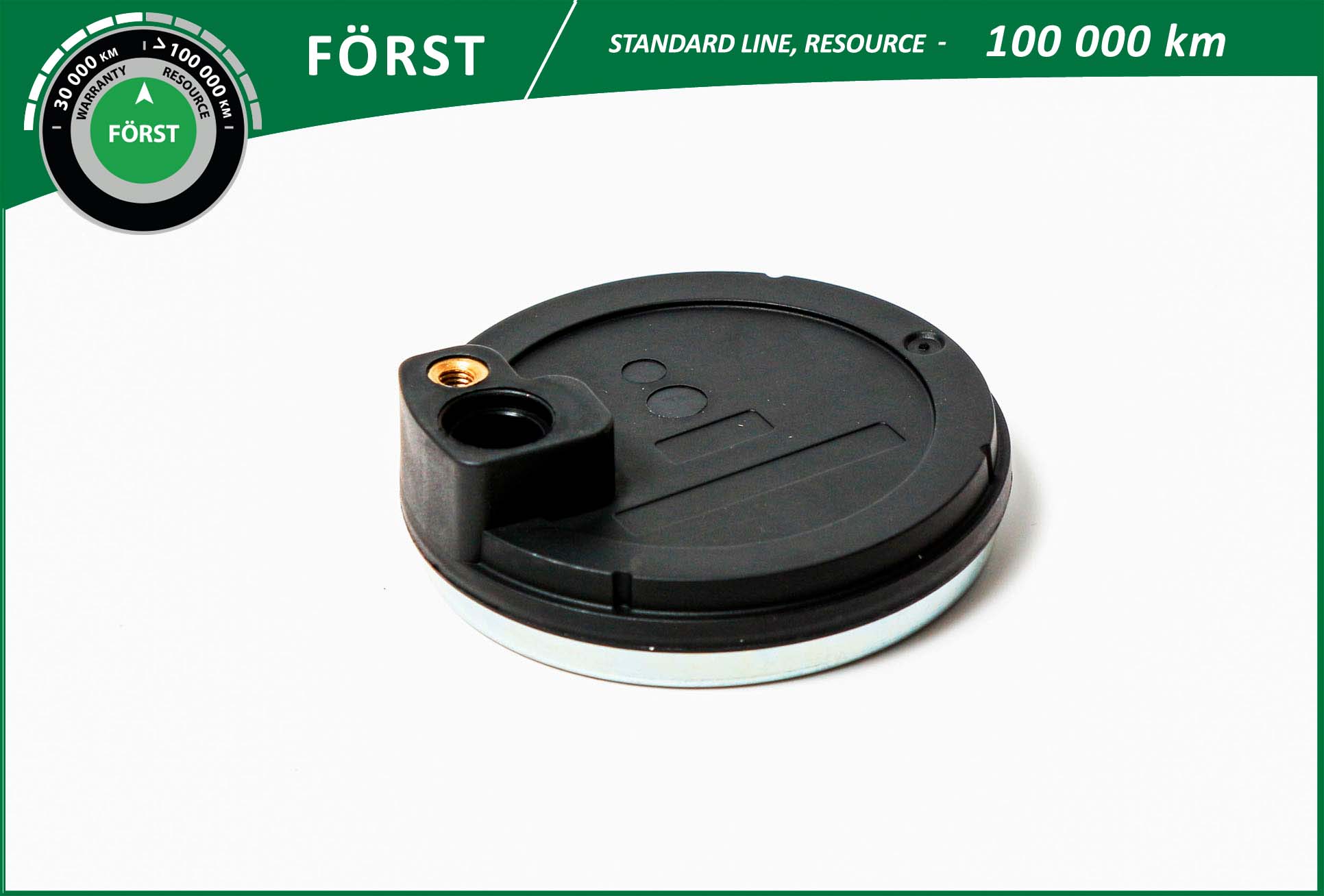 Зажимная гильза датчик частоты вращения колеса först abs sensor hub imp