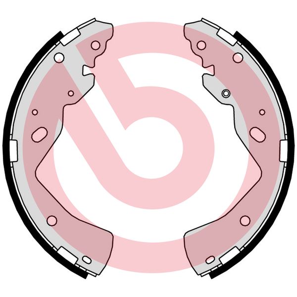 Brakeshoe BREMBO S 49 527