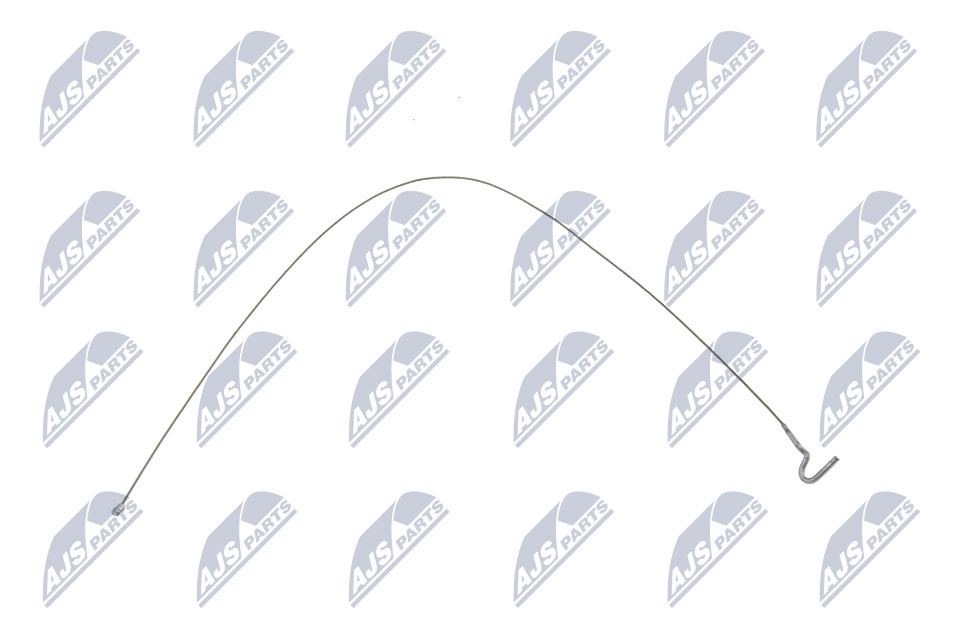 Трос ручника ford c-max 06-14 galaxy 06-14 s-max 06-14 центральный (430мм) NTY EZC-FR-068