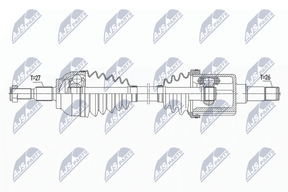 Ford kuga 2.0tdci 2wd/4wd 13- /przednialewamtm/ NTY NPW-FR-101