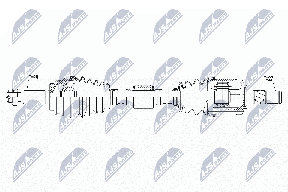 Mitsubishi outlander 2.02.4 06-12 asx 1.82.0 10- lancer 1.8 08- peugeot 4007 2.4 07- /prawa a NTY NPW-MS-061