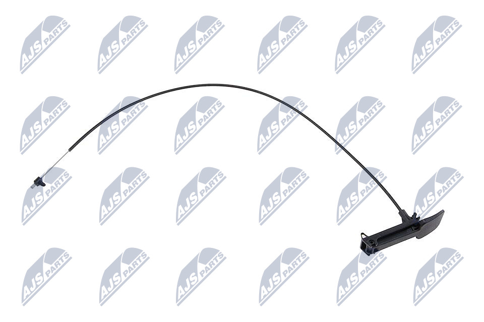 Деталь замка - трос citroen c5 iii 2008 NTY EZC-CT-006