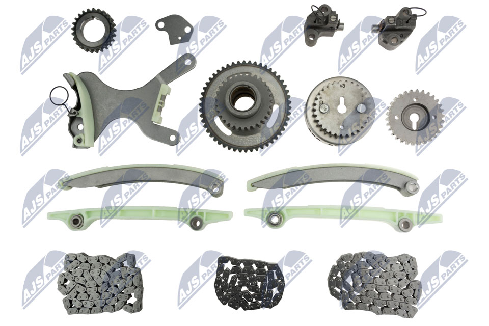 Комплект грм jeep grand cherokee 3.7 05- liberty 3.7 02- dodge durango 3.7 04- NTY RZR-CH-002