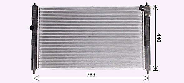 Радиатор охлаждения AVA QUALITY COOLING MT2276