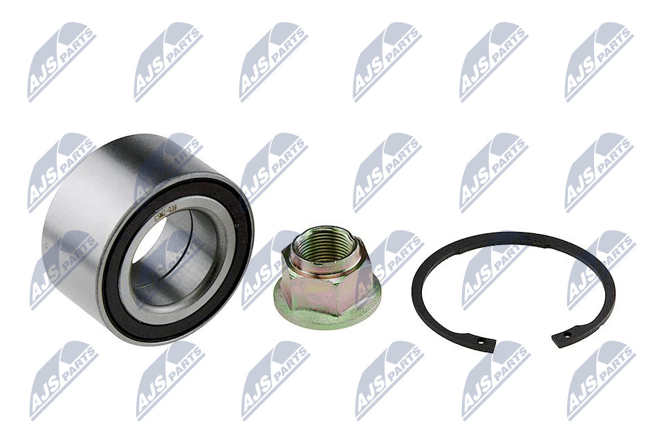 Подшипник колеса к-т пер. mazda 2 07- ford fiesta 08- b-max 12- transit courier 14- tourneo cou NTY KLP-MZ-039