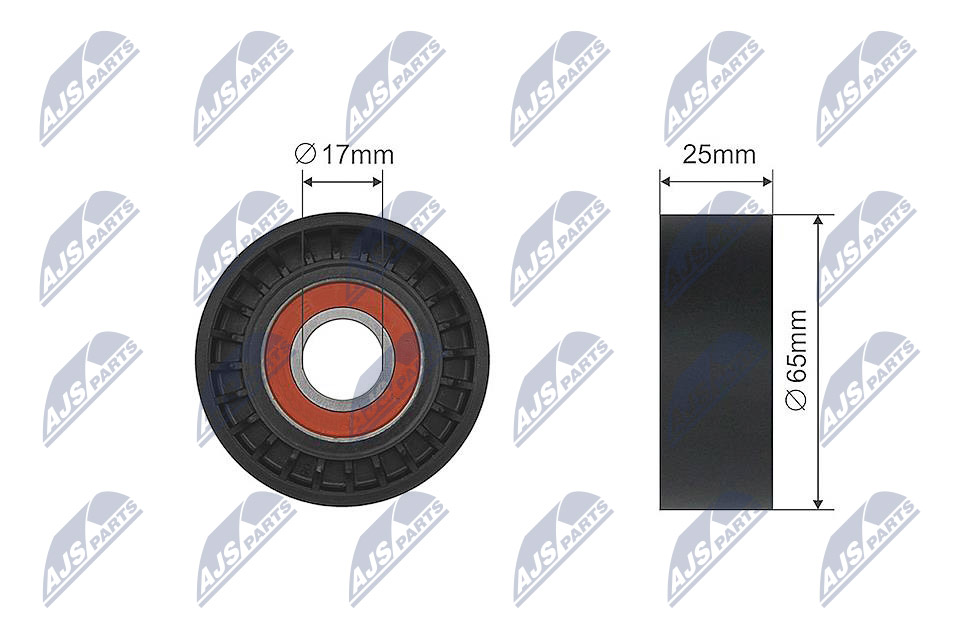 Ролик citroen c4 grand picasso ii c4 ii c4 picasso ii c5 iii ds4 ds5 jumpy spacetourer NTY RNK-CT-029