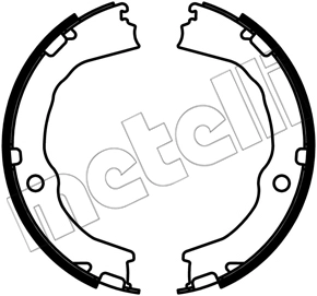 К-т бараб. тормоз. колодок METELLI 53-0685