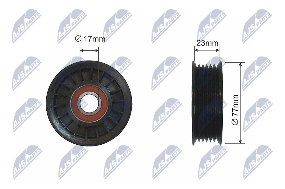 Ролик cadillac escalade iii 07-13 hummer h2h3 chevrolet avalanche 07-13 suburban 07-13 tahoe 07 NTY RNK-CH-014