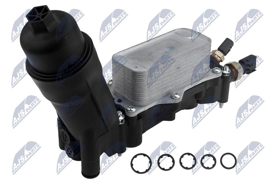Корпус масл. фильтра с радиат. jeep/chrysler/dodge 3.6 11- (с датч.) NTY CCL-CH-008