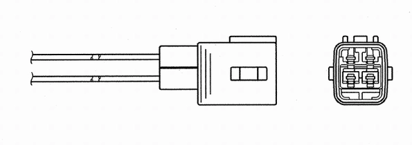 Лямбда-зонд oza586-ty10 NTK 1407