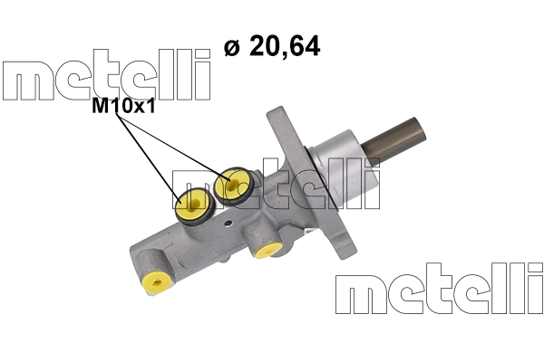 Главный тормозной цилиндр METELLI 05-1173