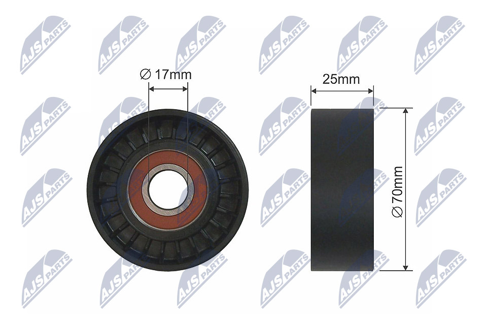 Ролик citroen evasion xantia xm xsara zx fiat ulysse lancia zeta peugeot 306 406 605 806 2 NTY RNK-CT-016