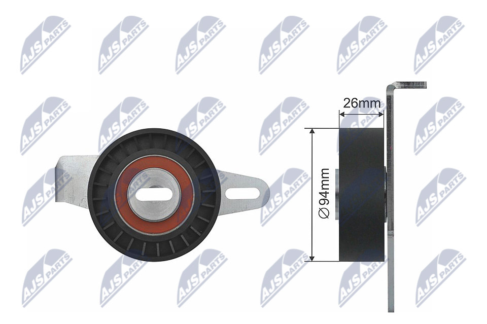 Ролик citroen jumper peugeot boxer 2.5d 03.94-04.02 NTY RNK-CT-034