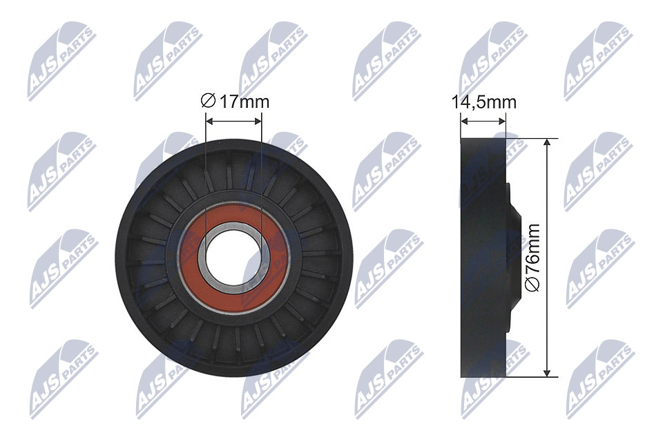 Ролик land rover freelander i mg mg zr mg zs mg zt rover 200 200 ii 25 i 400 400 ii 45 i 7 NTY RNK-HD-020