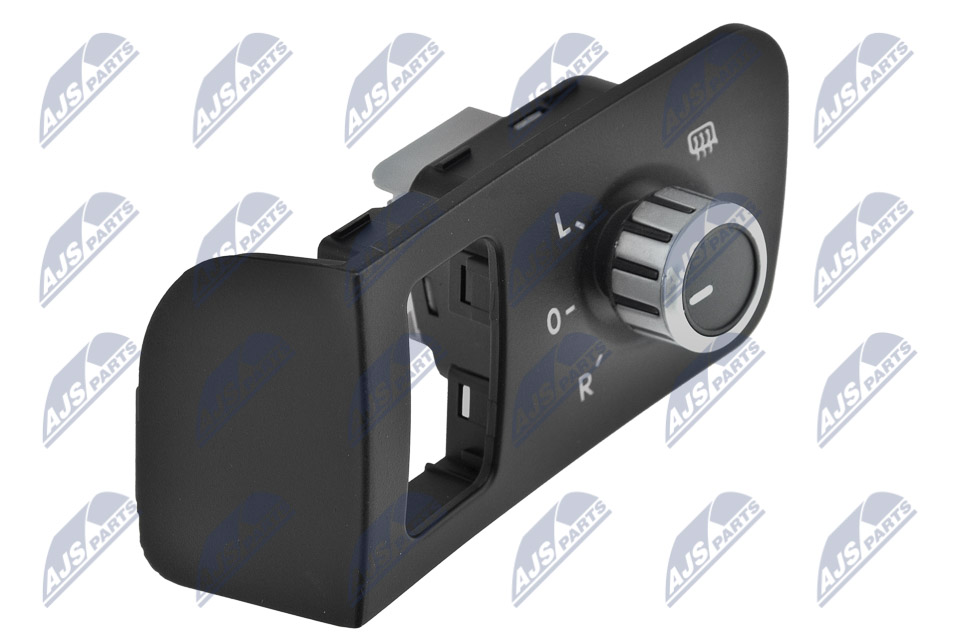 Переключатель зеркал vw caddy 2004-touran 2010- (хром) с рамкой NTY EWS-VW-106
