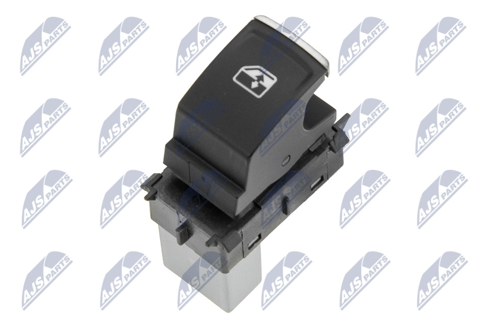 Кнопка стеклоподъемника vw golf vii 2014-passat b8 2014-tiguan 2016-touran 2016- (хром) NTY EWS-VW-144
