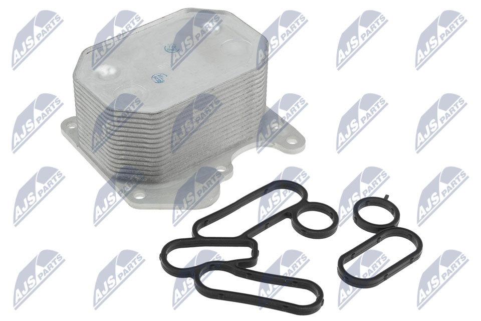 Радиатор масляный ford transit/peugeot boxer 2.2tdci/hdi 06-14 (+ прокл) NTY CCL-FR-020