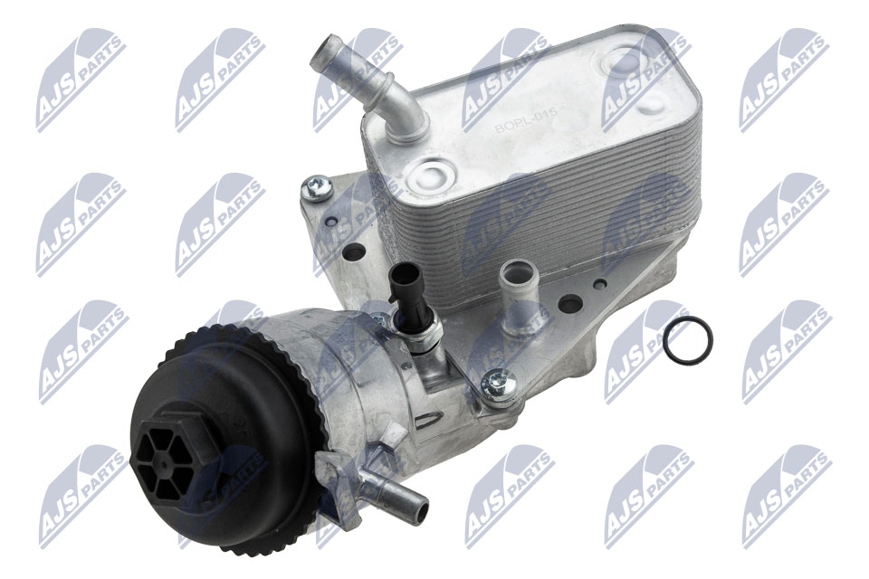 Корпус масл. фильтра с радиат. opel astra h 04-14 vectra c -09 saab 9-3 -15 1.9cdti NTY CCL-PL-015