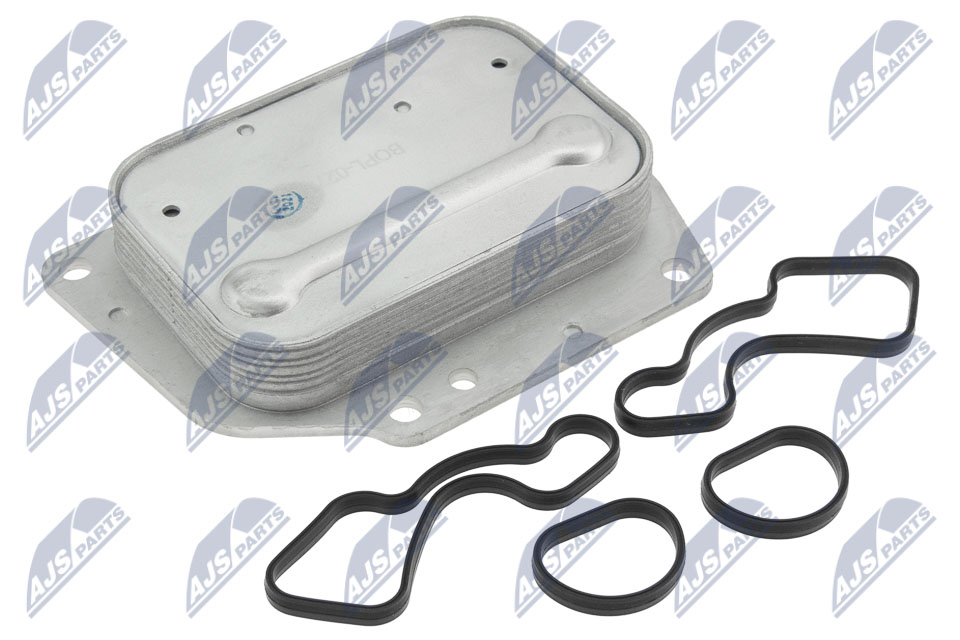 Радиатор масляный alfa romeo mito 09-18 fiat 500l 500x 2012- doblo 2012- 1.3d NTY CCL-PL-027