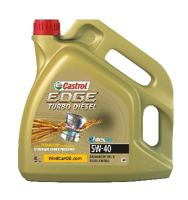 Edge turbo diesel 5w-40 4 л масло моторное CASTROL 1535BA