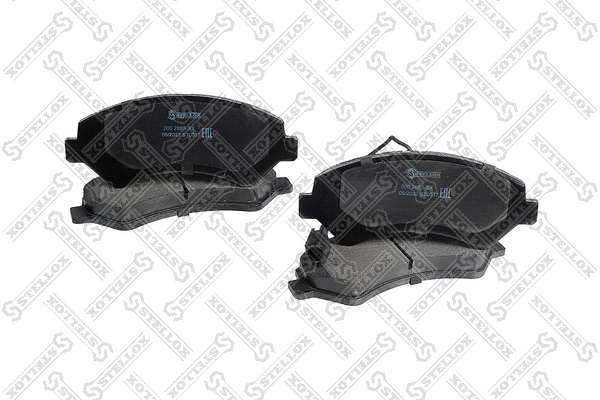 000 288b-sx колодки дисковые п. с антискр. пл.