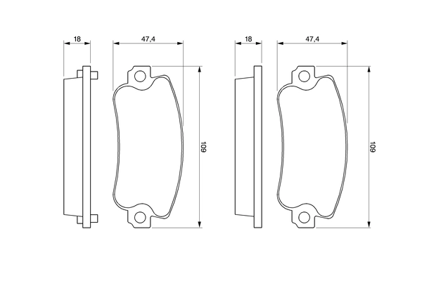 0 986 467 760 колодки тормозные дисковые BOSCH 0 986 467 760