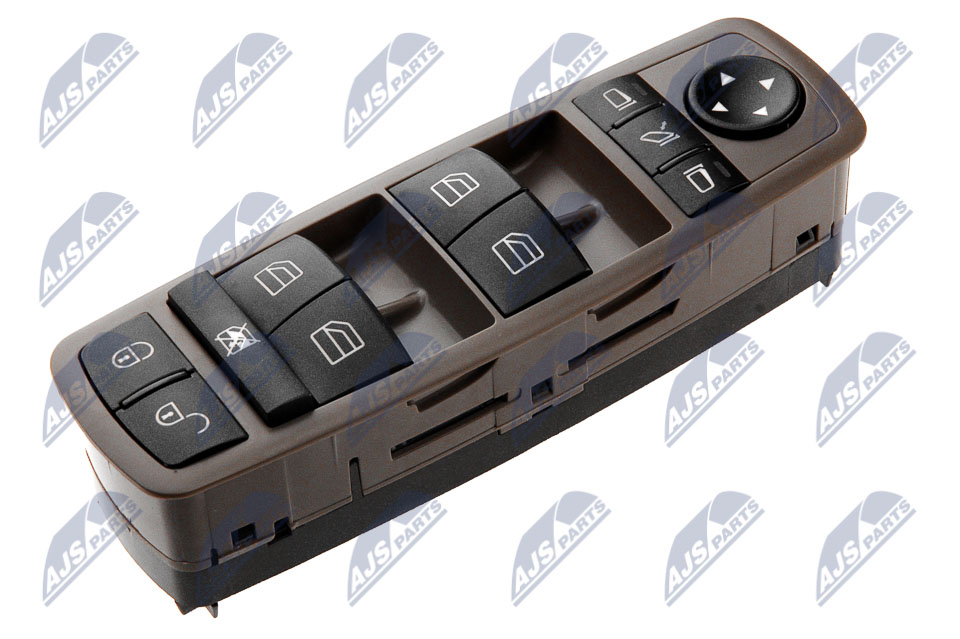 Кнопка стеклоподъемника mercedes a w169 2004-b w245 2005-/kolorbrґzowy/ NTY EWS-ME-018