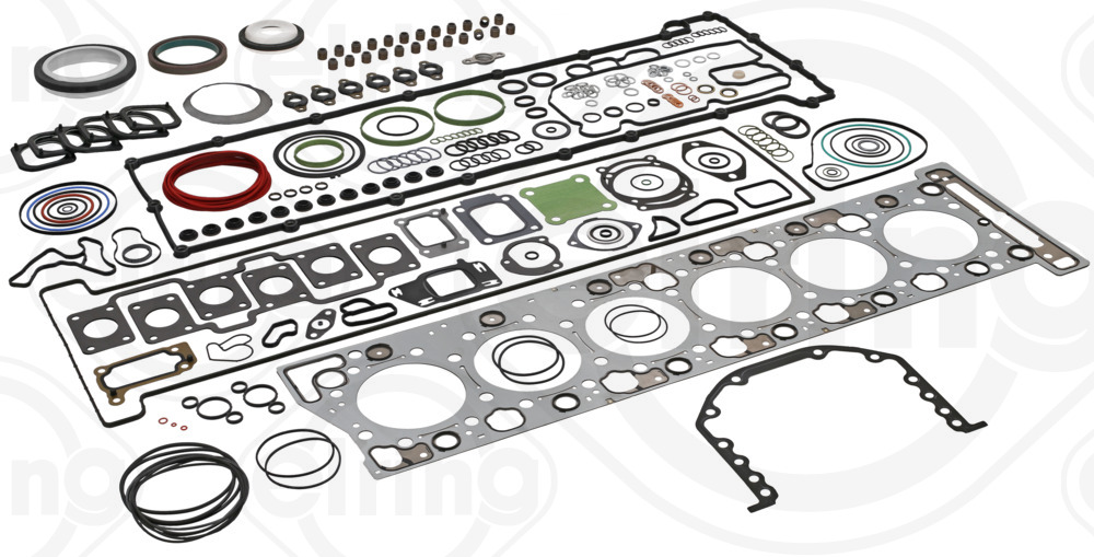 356.031 complete set of engine gaskets fits mercedes actros mp4 / mp5 antos ELRING 356.031
