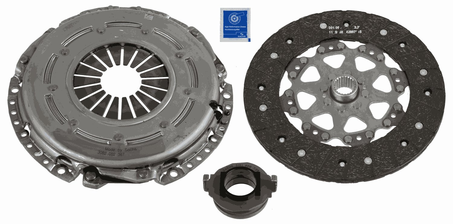 Комплект сцепления mazda 3 (bmbn) 1.5d 16- / cx-3 (dk) 1.5 skyactiv-d 15- SACHS 3000970114