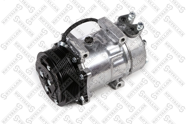 87-55024-sx компрессор кондиционера со шкивом STELLOX 87-55024-SX