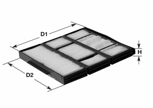 Фильтр воздух во внутренном пространстве