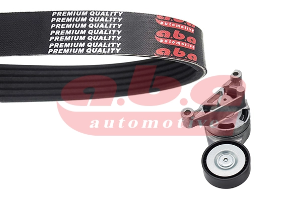 Комплект поликлинового ремня (6pk1053 + натяжитель yd500059) vag 1.9/2.0 tdi/sdi 03- A.B.A 6PK1053A3