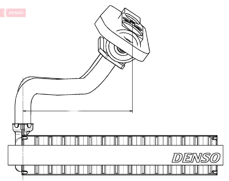 Испаритель кондиционера DENSO DEV09020