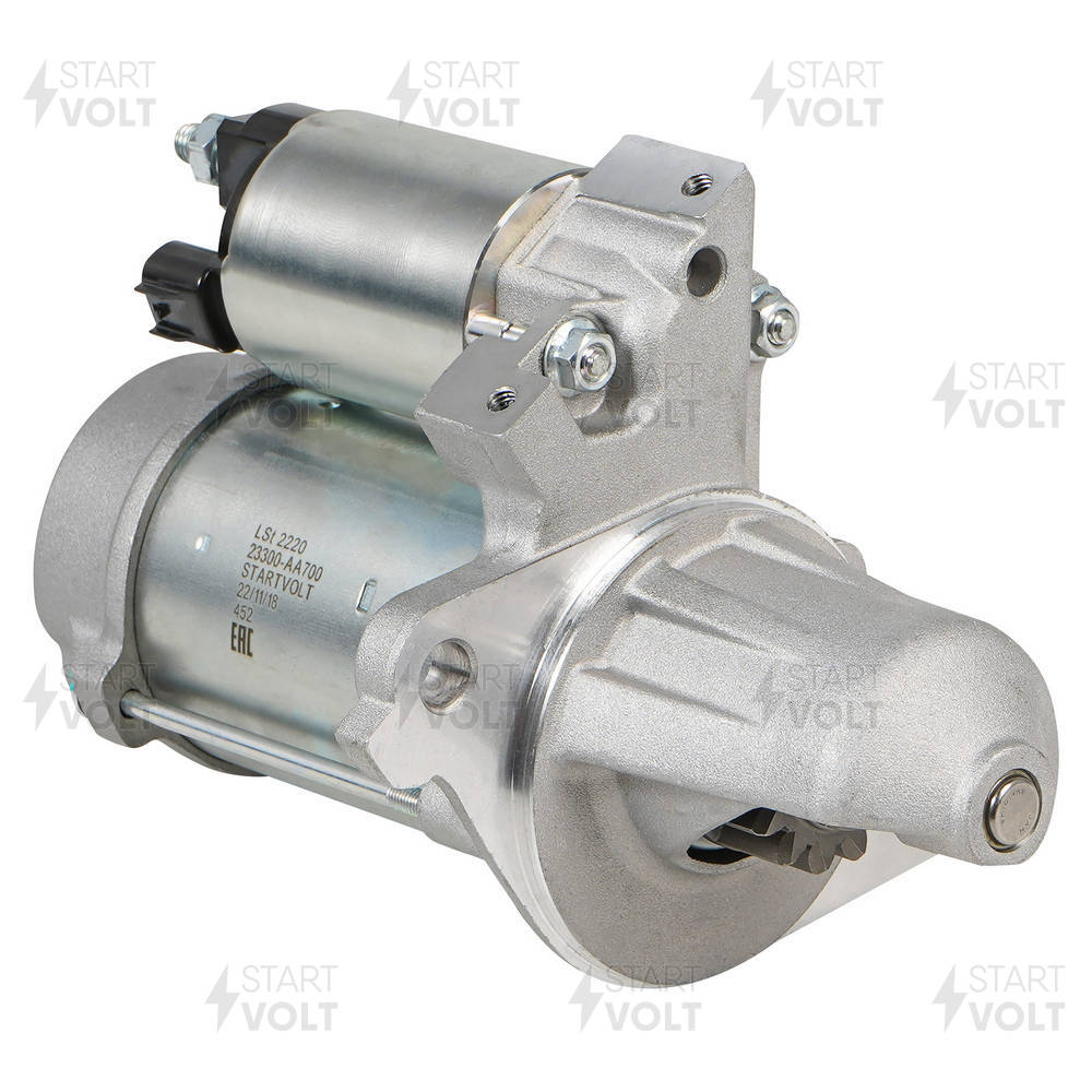 Lst 2220 стартер startvolt для а/м subaru xv (12-)/forester (12-) 2.0i cvt 16квт lst 2220 СТАРТВОЛЬТ LST 2220