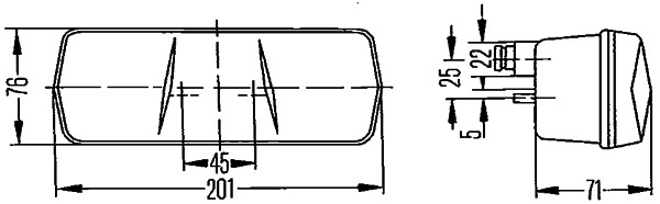 Фонарь задний HELLA/BEHR/PAGID 2SD001680271