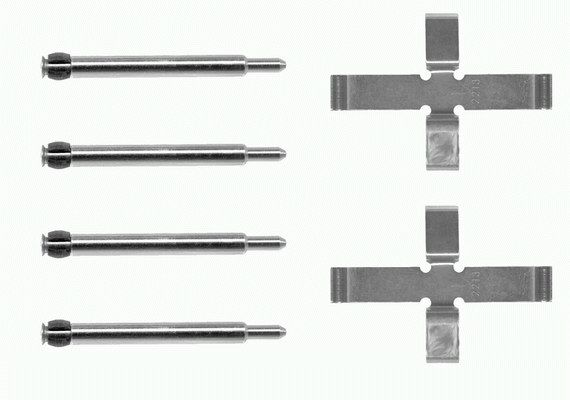 Ремкомплект тормозной (пружины) HELLA/BEHR/PAGID 8DZ355203-461