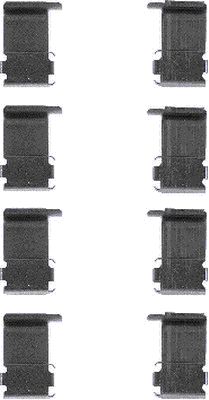 Ремкомплект тормозной (пружины) HELLA/BEHR/PAGID 8DZ355202-441
