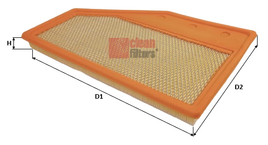 Ma3503 фильтр возд. CLEAN FILTERS MA3503